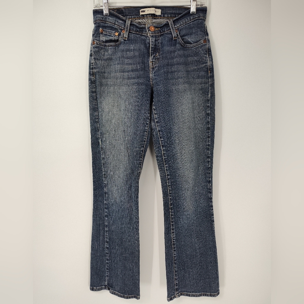 Levi's Classic 529 Curvy Boot Cut Blue Jeans Women's Size 6/28
